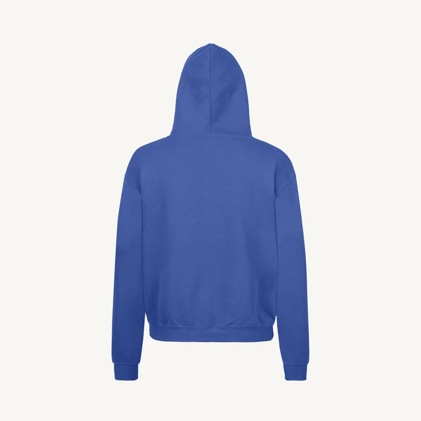 Sustainable Oversized Hoodie – Cobalt Blue