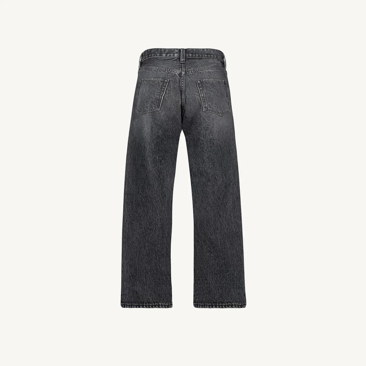 Sustainable Loose Fit Jeans – Dark Grey