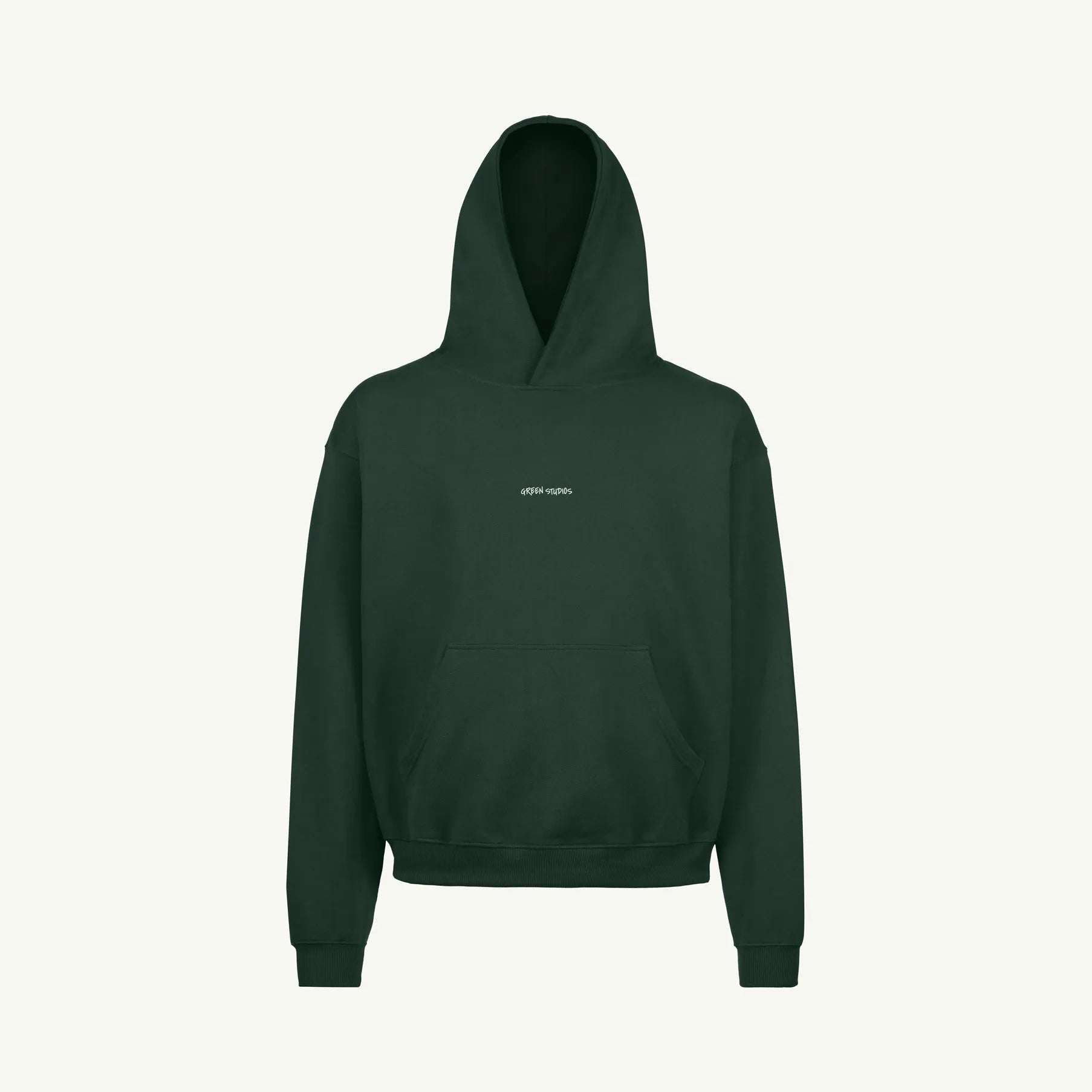 Sustainable Oversized Hoodie – Forrest Green