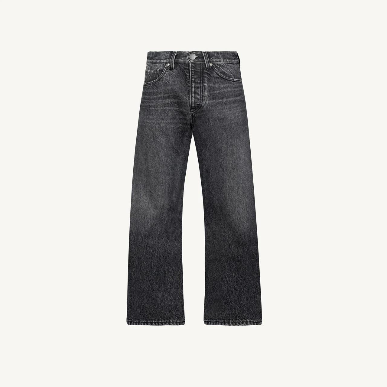 Sustainable Loose Fit Jeans – Dark Grey